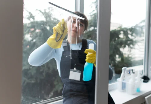 Nettoyage de vitres intérieures et extérieures à Saint-Chéron